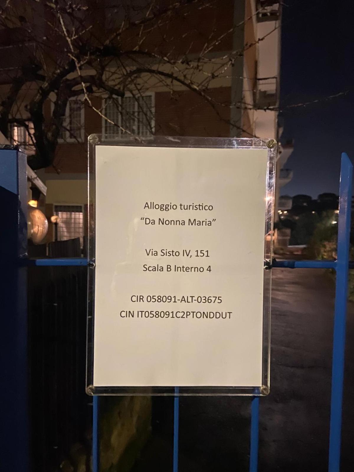 Da Nonna Maria Lägenhet Rom Exteriör bild